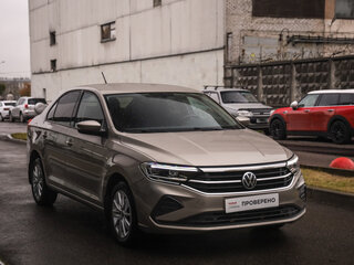 2020 Volkswagen Polo VI, коричневый, 1449777 рублей, вид 5