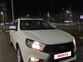 2019 Lada (ВАЗ) Vesta SW I, белый, 750000 рублей, вид 3