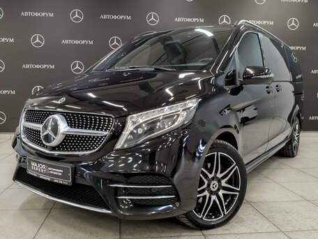 2020 Mercedes-Benz V-Класс Long 220 d длинный III (W447) Рестайлинг, чёрный, 5490000 рублей, вид 1