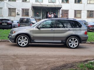2004 BMW X5 3.0i I (E53) Рестайлинг, серый, 1800000 рублей, вид 5