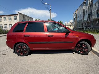 2011 Lada (ВАЗ) Kalina I, красный, 308000 рублей, вид 4