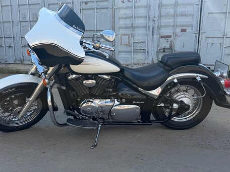 2001 Suzuki Intruder VL 400 Classic, белый, 329000 рублей, вид 2