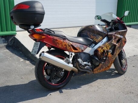 2001 Honda VFR 800, красный, 350000 рублей, вид 1