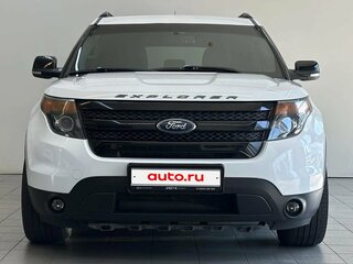 2013 Ford Explorer Sport V, белый, 1600000 рублей, вид 2