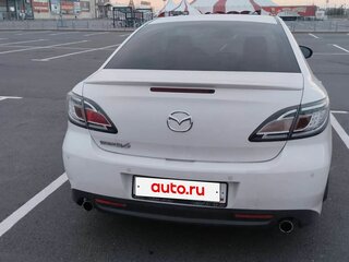 2010 Mazda 6 II (GH) Рестайлинг, белый, 1200000 рублей, вид 4