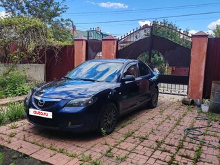 2008 Mazda 3 I (BK) Рестайлинг, синий, 350000 рублей, вид 1