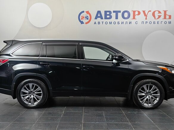 2014 Toyota Highlander III (XU50), чёрный, 2686000 рублей - вид 4