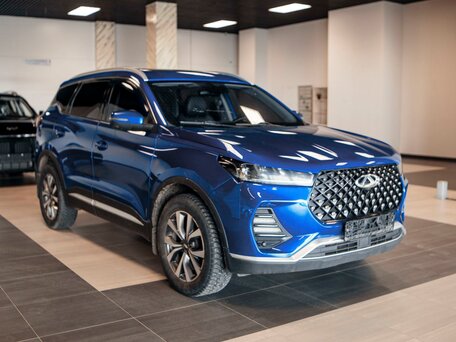 2022 Chery Tiggo 7 Pro I, синий, 2183000 рублей, вид 3