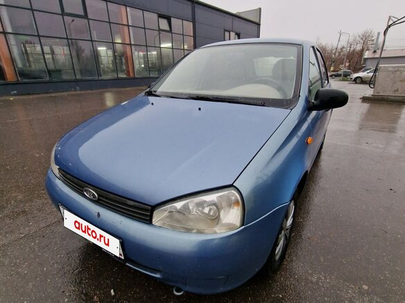 2007 Lada (ВАЗ) Kalina I, серый, 185000 рублей