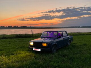 2004 Lada (ВАЗ) 2107, синий, 90000 рублей, вид 3