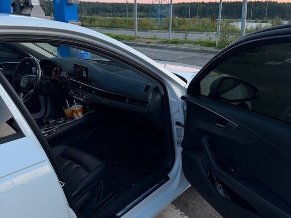 2018 Audi A4 30 TFSI Long V (B9), белый - вид 8