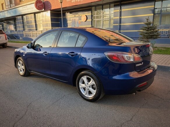 2009 Mazda 3 II (BL), синий, 900000 рублей - вид 5