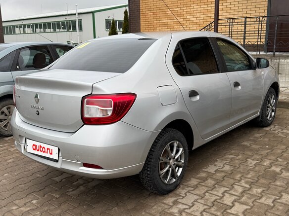 2016 Renault Logan II, серый, 570000 рублей - вид 4
