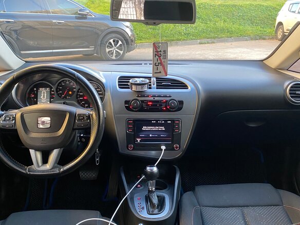 2012 SEAT Leon II Рестайлинг, синий, 1350000 рублей - вид 10
