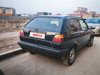 1991 Volkswagen Golf II, чёрный, 200000 рублей, вид 3