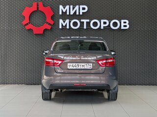 2016 Lada (ВАЗ) Vesta I, серый, 640000 рублей, вид 5