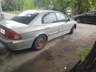 2004 Kia Magentis I Рестайлинг, серебристый, 120000 рублей, вид 2