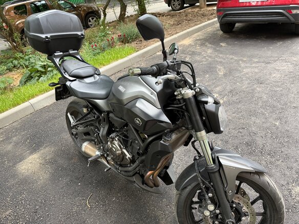 2016 Yamaha MT-07 (FZ-07), серый, 700000 рублей - вид 5