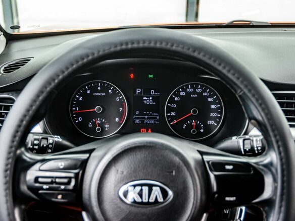 2017 Kia Rio IV, оранжевый, 1000000 рублей - вид 17