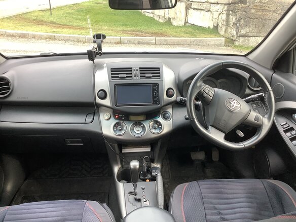 2011 Toyota Vanguard, серый, 1300000 рублей - вид 9