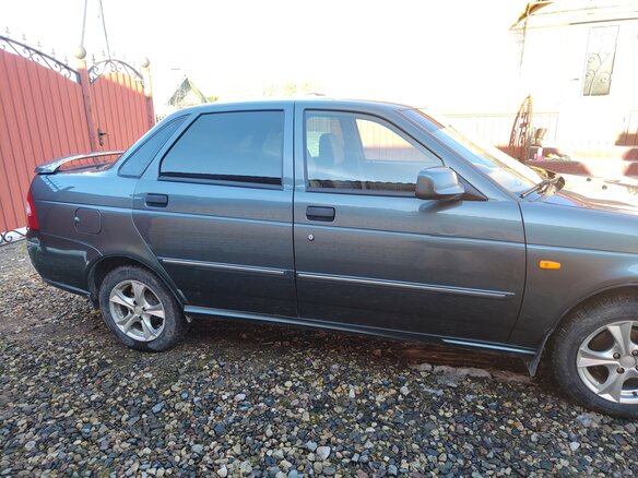 2008 Lada (ВАЗ) Priora I, зелёный, 380000 рублей - вид 7