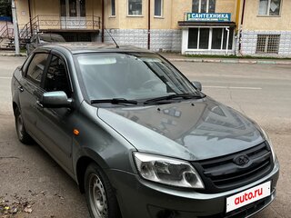 2013 Lada (ВАЗ) Granta I, серый, 435000 рублей, вид 2