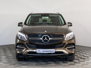 2016 Mercedes-Benz GLE 400 9G-Tronic I (W166), коричневый, 2899000 рублей, вид 2