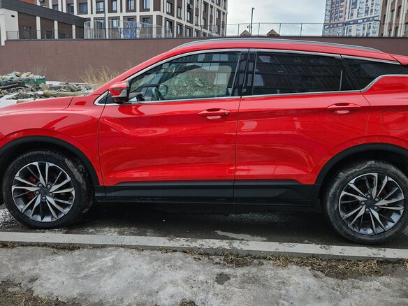 2022 Geely Coolray I, красный, 1850000 рублей - вид 8
