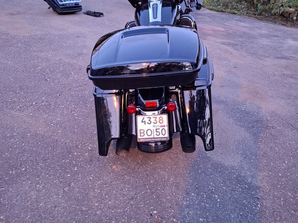 2017 Harley-Davidson Street Glide, чёрный, 1250000 рублей - вид 5
