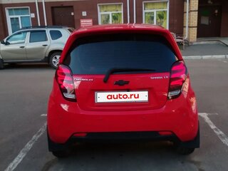 2011 Chevrolet Spark III, красный, 520000 рублей, вид 4
