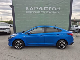 2020 Hyundai Solaris II Рестайлинг, синий, 1339000 рублей, вид 3