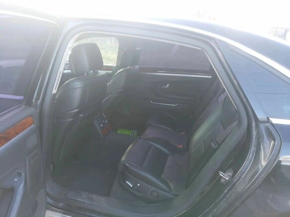 2009 Audi A8 Long II (D3) Рестайлинг 2, чёрный - вид 8