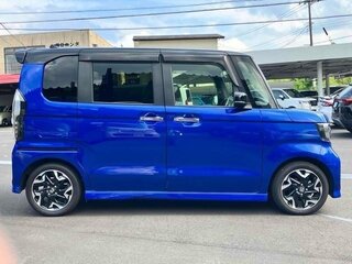 2019 Honda N-BOX II, синий, 680000 рублей, вид 4