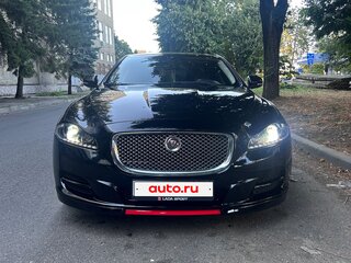 2011 Jaguar XJ Long IV (X351), чёрный, 1720000 рублей, вид 3
