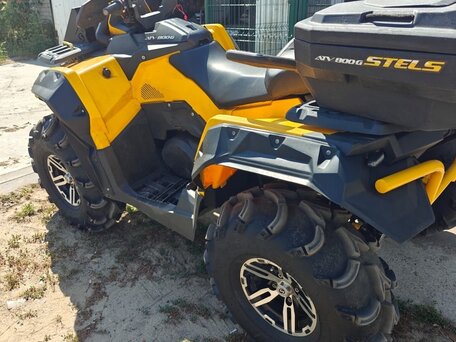 2015 Stels ATV-800 Guepard Cargo, жёлтый, 730000 рублей, вид 2