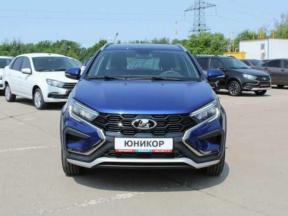 2026 Lada (ВАЗ) Vesta SW Cross I Рестайлинг (NG), синий - вид 8