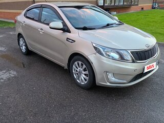2012 Kia Rio 4-speed III, бежевый, 950000 рублей, вид 5