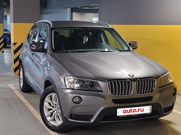 2011 BMW X3 28i xDrive II (F25), серый, 1540000 рублей