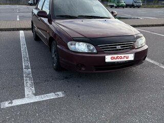 2006 Kia Spectra I Рестайлинг 2, красный, 200000 рублей, вид 3