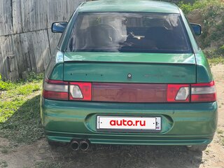 2001 Lada (ВАЗ) 2110, зелёный, 110000 рублей, вид 2