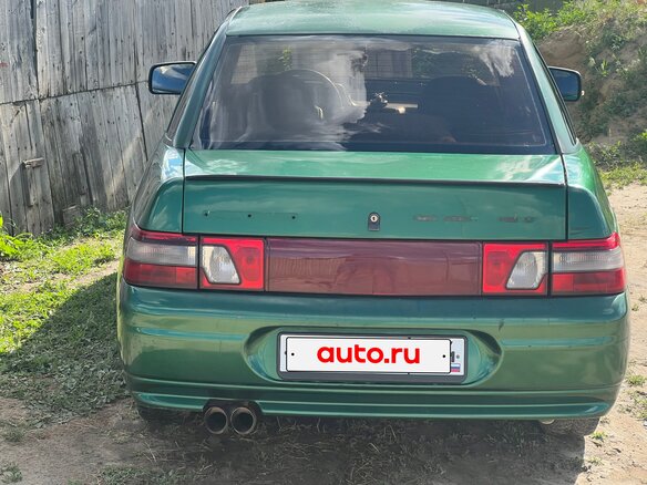 2001 Lada (ВАЗ) 2110, зелёный - вид 1