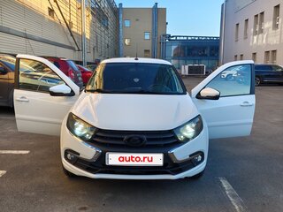 2020 Lada (ВАЗ) Granta I Рестайлинг, белый, 1050000 рублей, вид 2