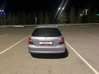 2001 Honda Civic VII, чёрный, 296000 рублей, вид 4
