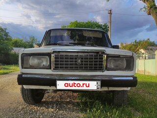 1994 Lada (ВАЗ) 2107, белый, 103000 рублей, вид 4