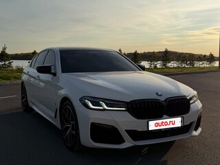2021 BMW 5 серии 530i xDrive VII (G30/G31/G38) Рестайлинг, белый, 4999000 рублей, вид 1
