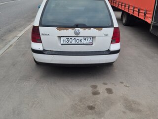 1999 Volkswagen Golf IV, белый, 350000 рублей, вид 4