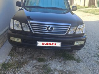 2004 Lexus LX 470 II Рестайлинг, чёрный, 1800000 рублей, вид 1