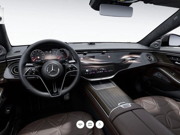 2026 Mercedes-Benz S-Класс 680 4MATIC Guard VII (W223), чёрный, 40000000 рублей - вид 3
