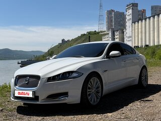 2013 Jaguar XF I Рестайлинг, белый, 1750000 рублей, вид 1