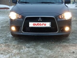 2011 Mitsubishi Lancer X Рестайлинг, серый, 870000 рублей, вид 2
